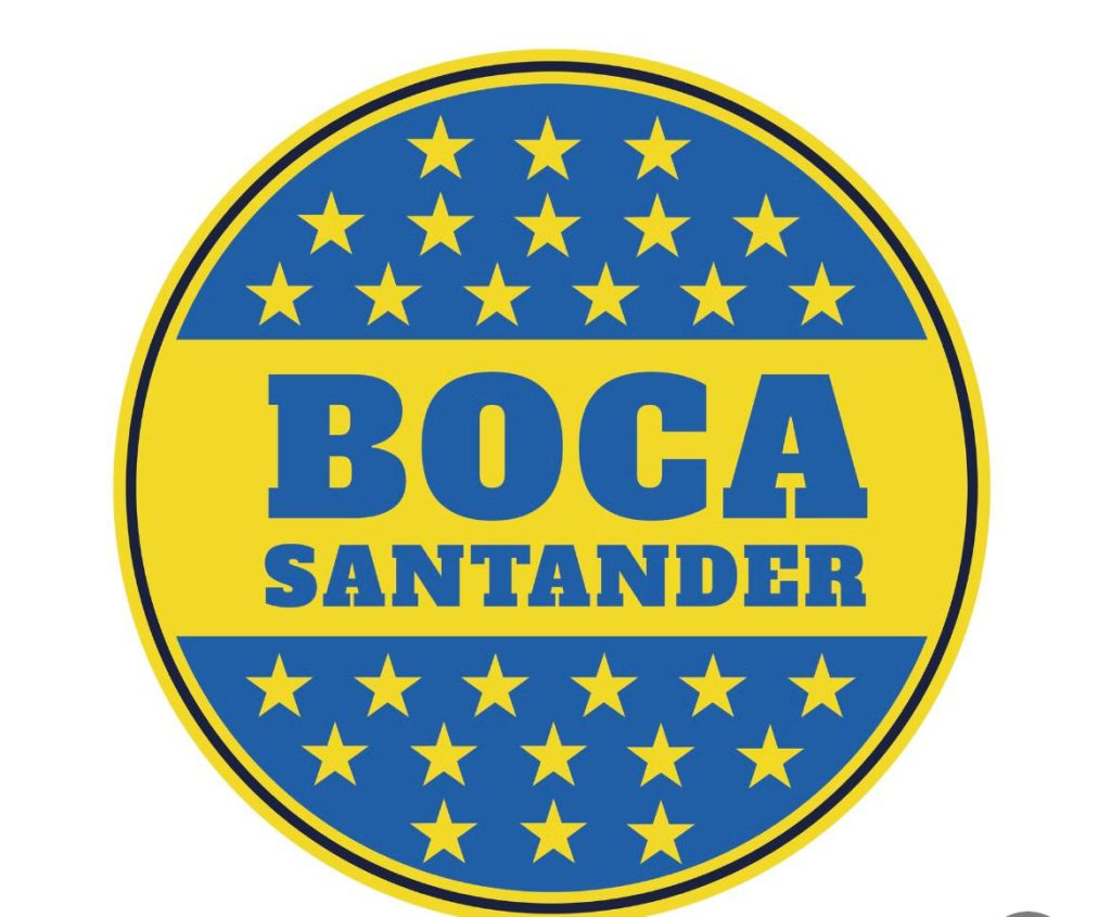 Escudo de Club Boca Junior de Santander