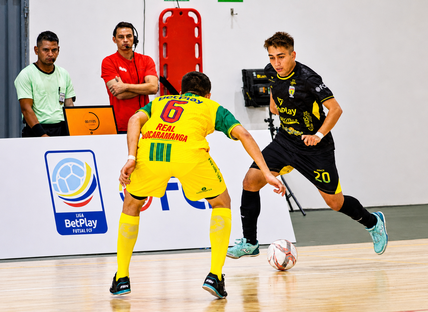 Partido de fútbol sala