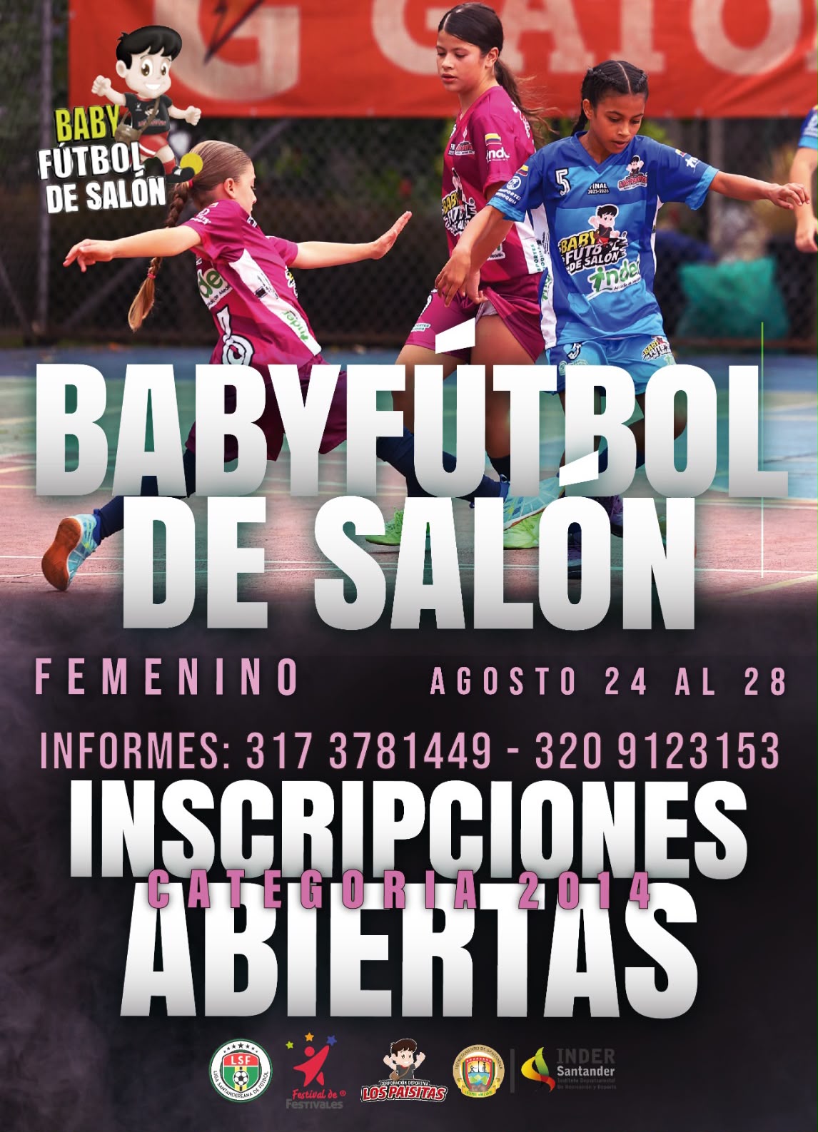 Babyfútbol de Salón femenino, categoría 2014
