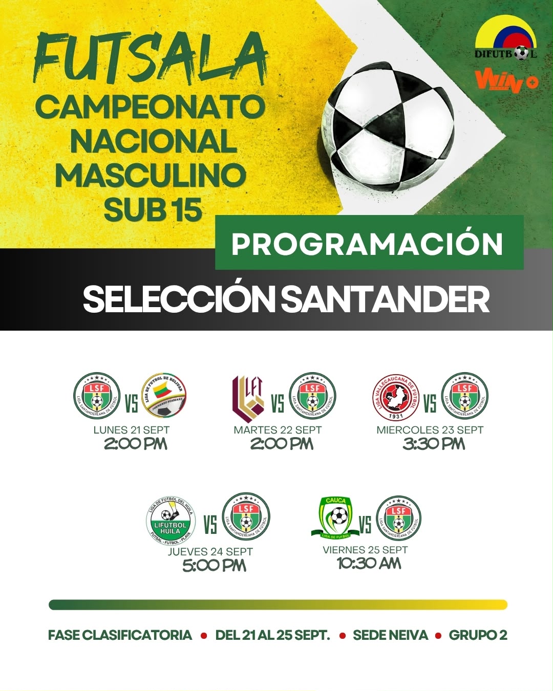#FUTSAL #INTERLIGASFUTSALSIB15 # NEIVA