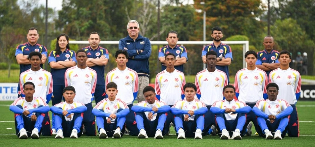 PARTE Colombia al mundial U15 CON MATÍAS Y LUQUERNA
