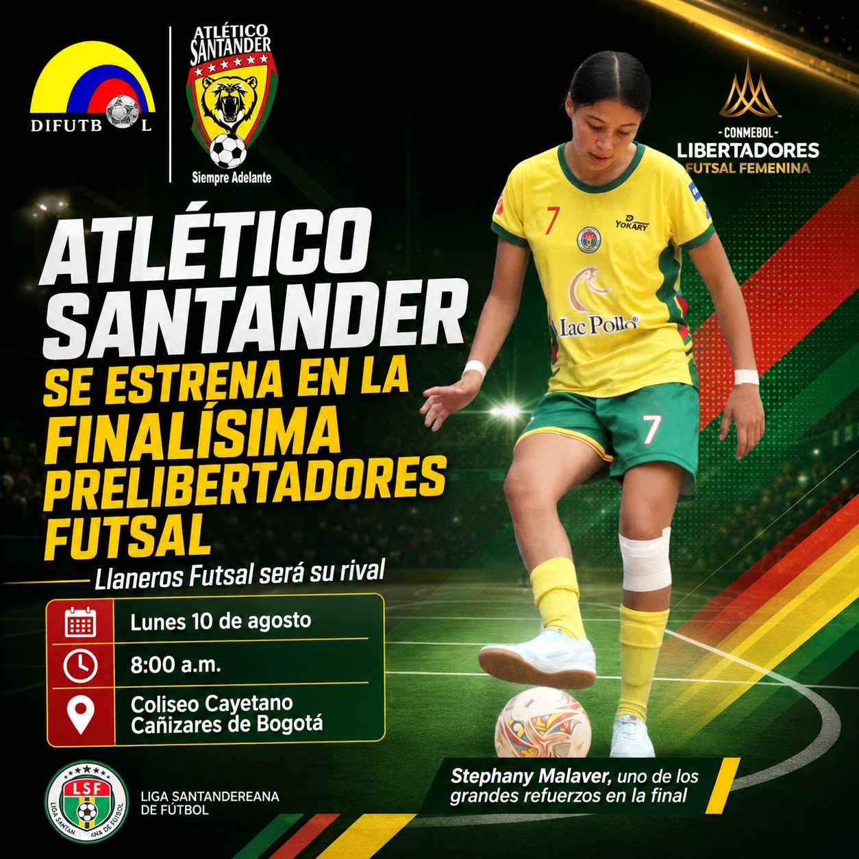#FUTSAL #PRELIBERTADORES #ATLETICOSANTANDER